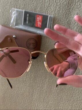 Authentic Ray-Ban Hexagonal 3548N 51MM
